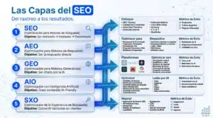 Diagrama de Capas de SEO